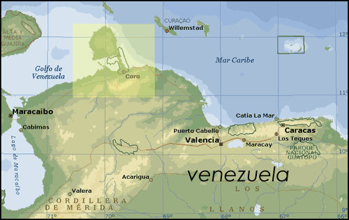 Map Venezuela